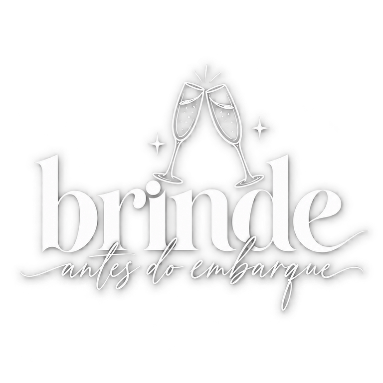 Brinde antes do embarque