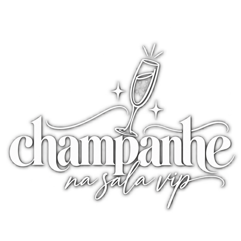 Champanhe na sala VIP