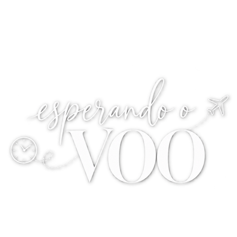 Esperando o voo