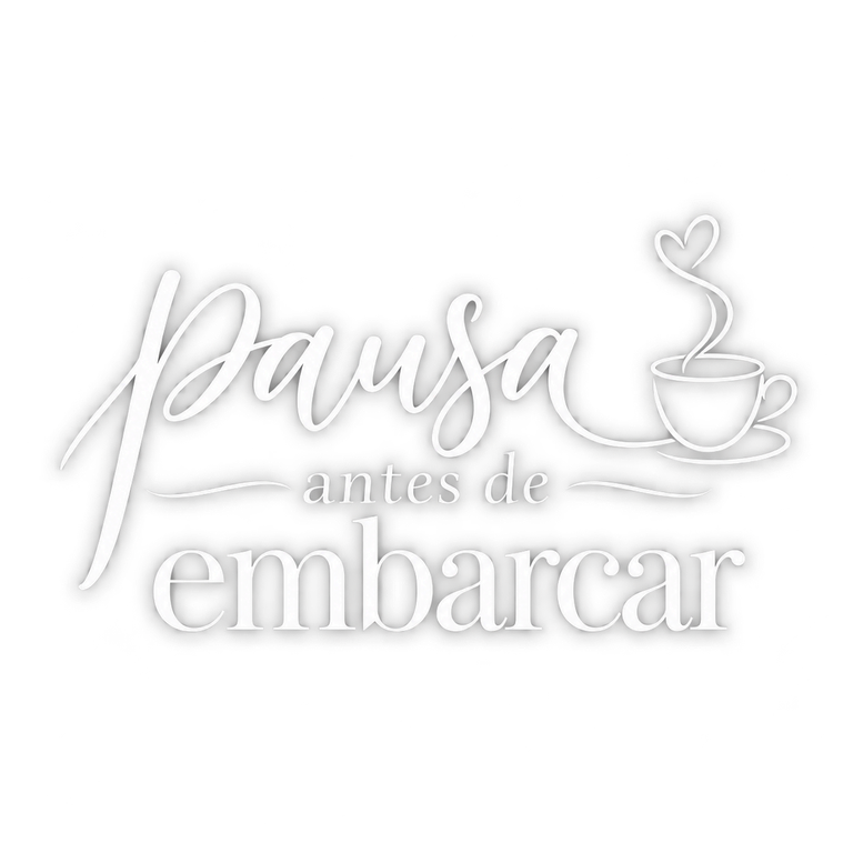 Pausa antes de embarcar